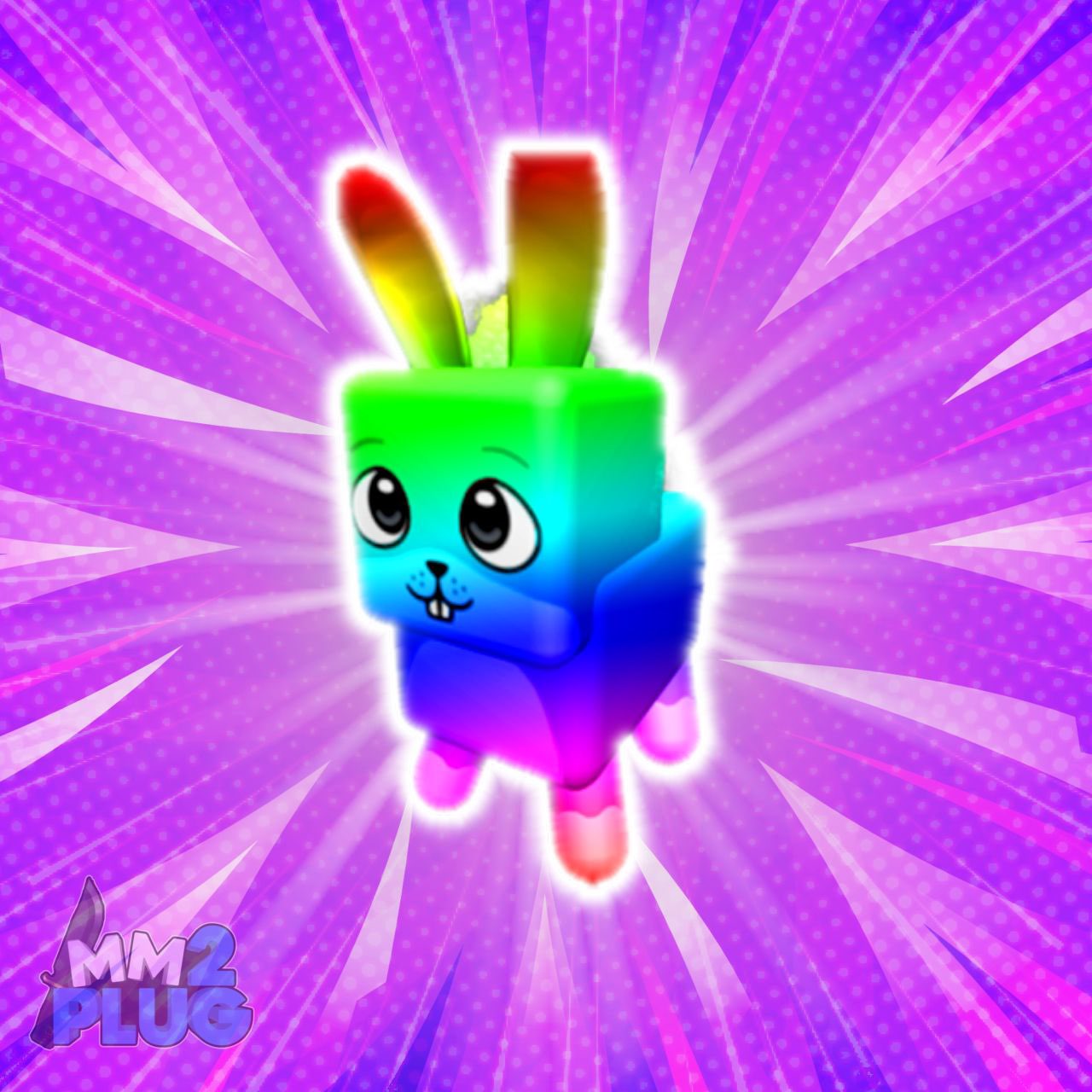 Chroma Fire Bunny