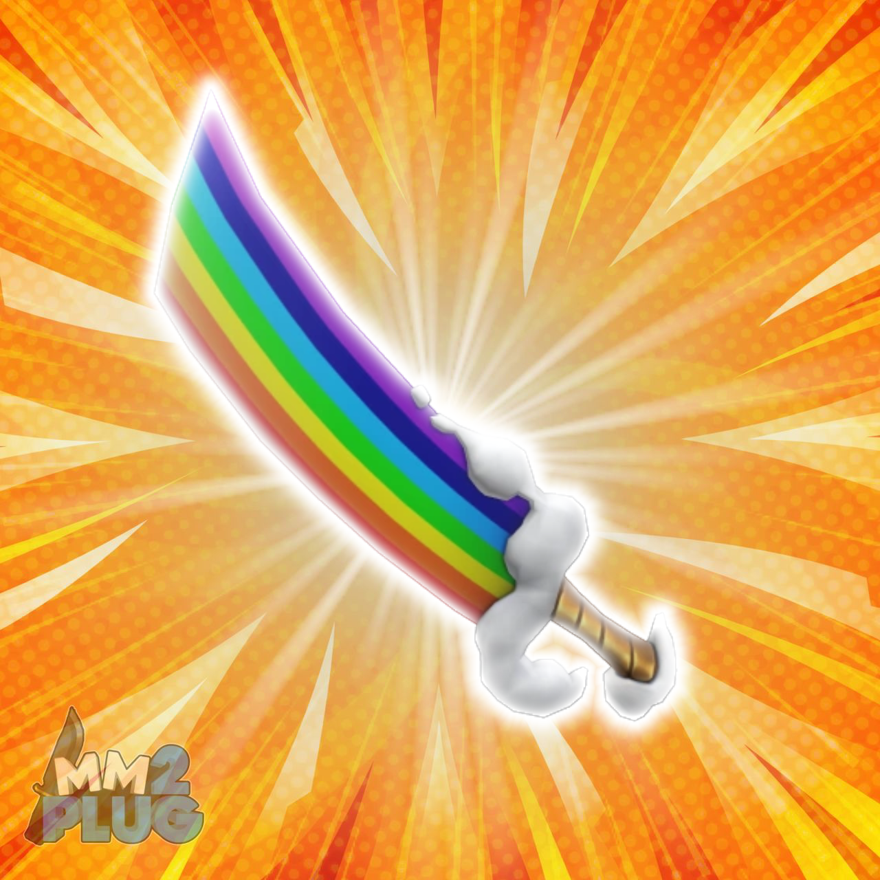 Rainbow Knife MM2 Plug