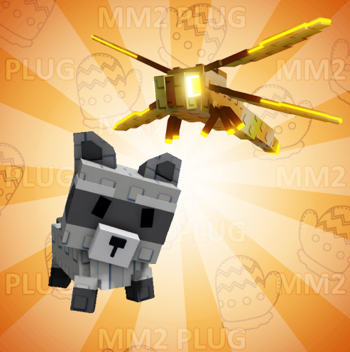 Raccoon + Dragonfly Bundle